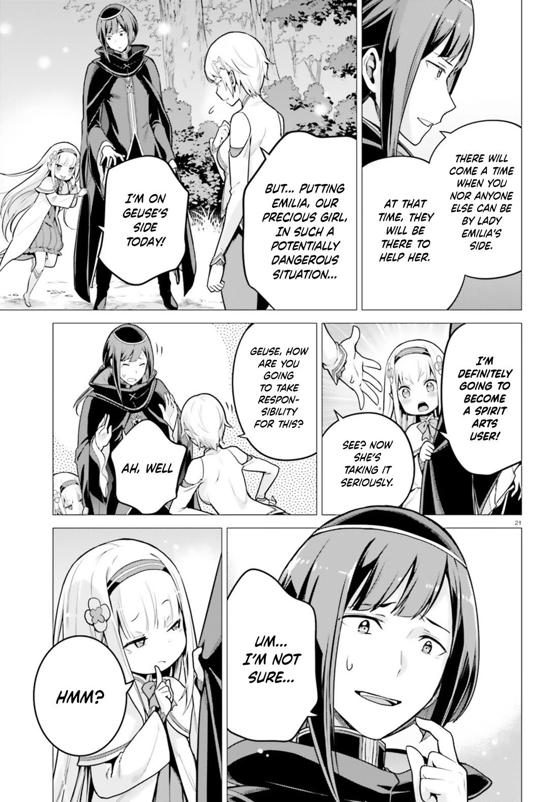 Re:Zero Kara Hajimeru Isekai Seikatsu Dai 4-shou - Seiiki to Gouyoku no Majo Chapter 52 page 21 - Chapter 52: The Day When The Red Star Laughed ②