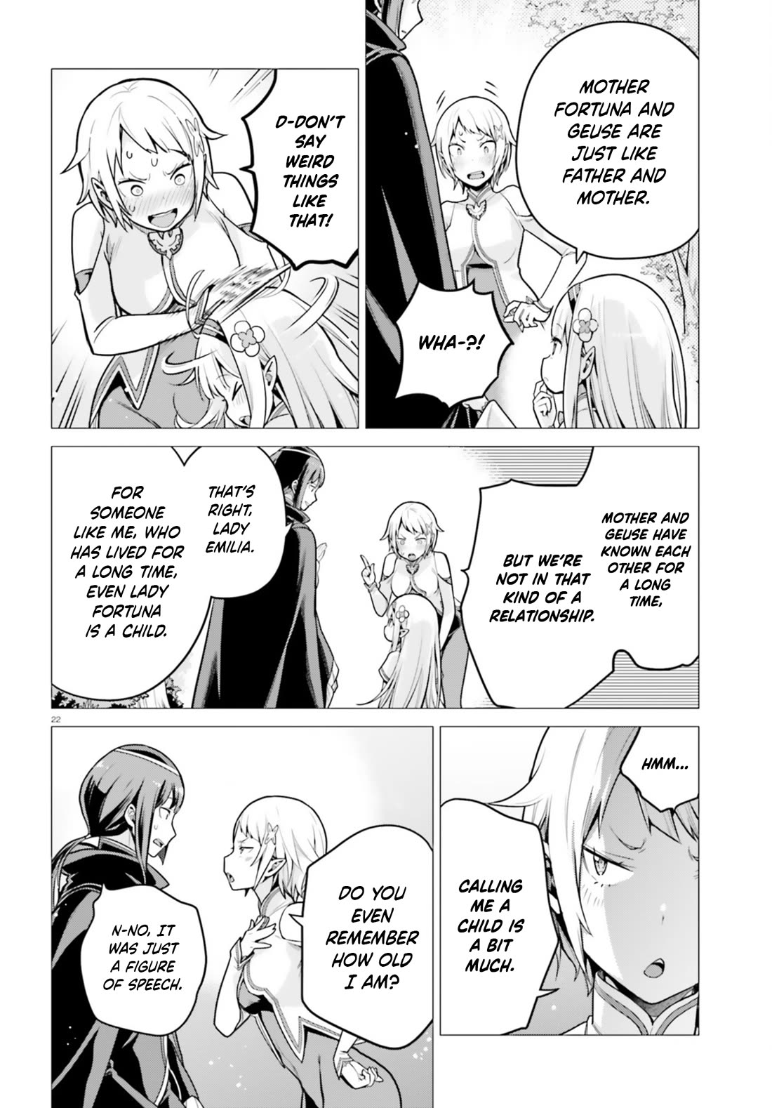 Re:Zero Kara Hajimeru Isekai Seikatsu Dai 4-shou - Seiiki to Gouyoku no Majo Chapter 52 page 22 - Chapter 52: The Day When The Red Star Laughed ②