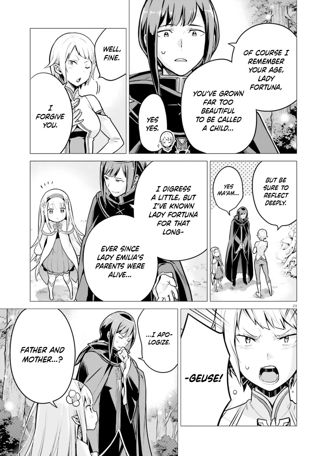 Re:Zero Kara Hajimeru Isekai Seikatsu Dai 4-shou - Seiiki to Gouyoku no Majo Chapter 52 page 23 - Chapter 52: The Day When The Red Star Laughed ②
