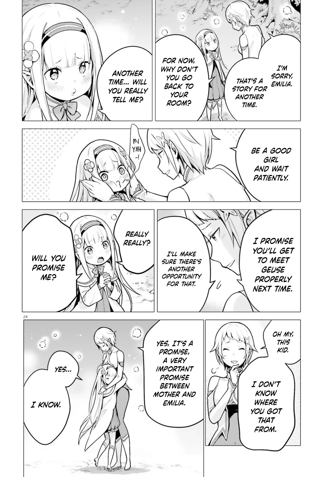 Re:Zero Kara Hajimeru Isekai Seikatsu Dai 4-shou - Seiiki to Gouyoku no Majo Chapter 52 page 24 - Chapter 52: The Day When The Red Star Laughed ②