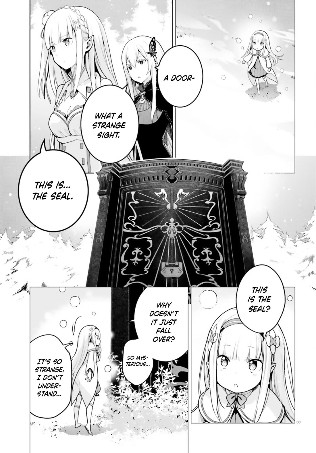 Re:Zero Kara Hajimeru Isekai Seikatsu Dai 4-shou - Seiiki to Gouyoku no Majo Chapter 52 page 3 - Chapter 52: The Day When The Red Star Laughed ②