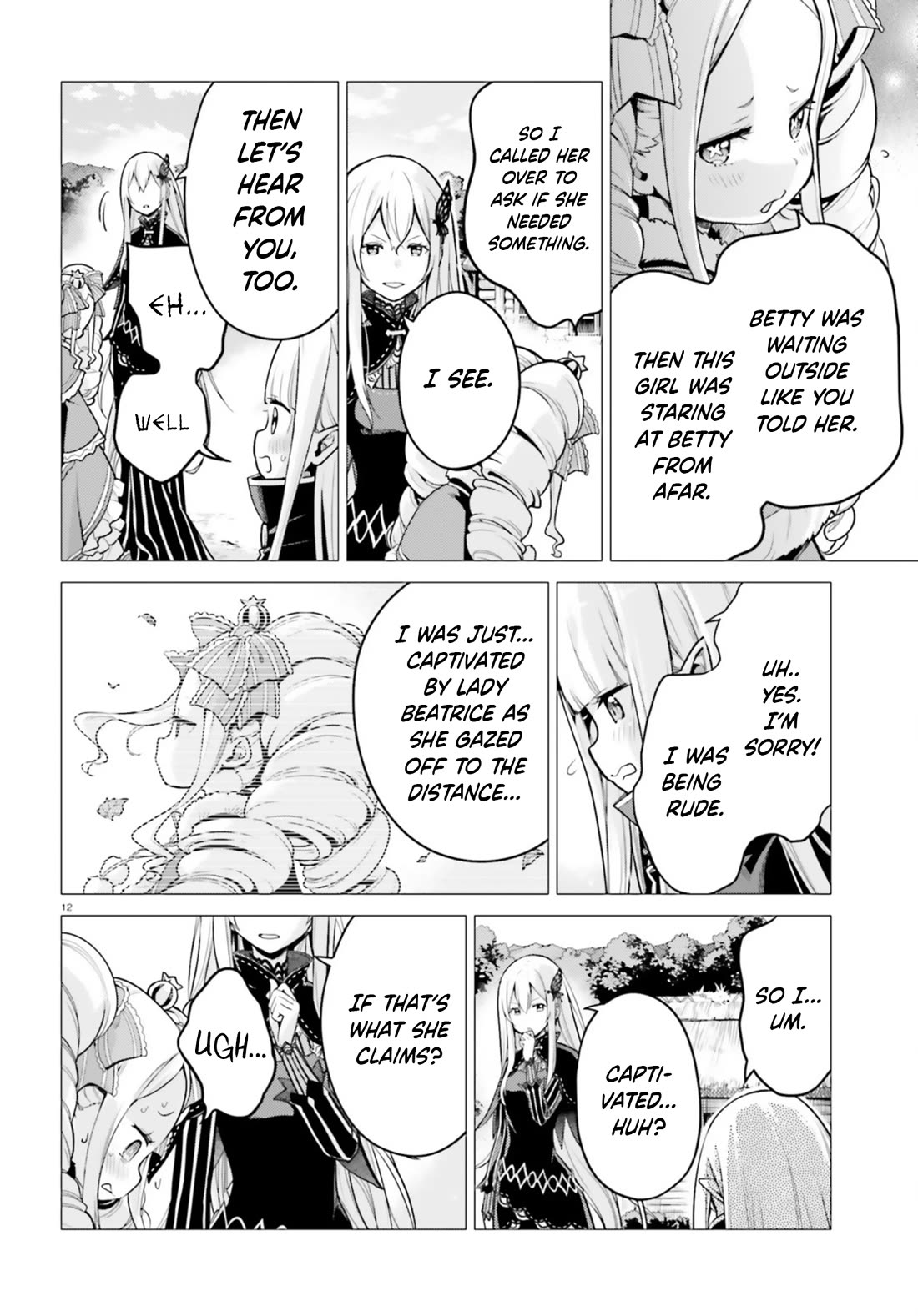 Re:Zero Kara Hajimeru Isekai Seikatsu Dai 4-shou - Seiiki to Gouyoku no Majo Chapter 53 page 10 - Chapter 53: The Beginning Of The Sanctuary, And The Beginning Of The Collapse