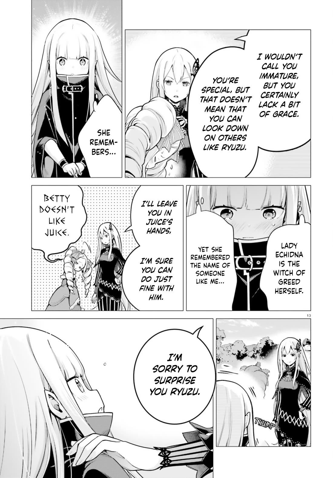 Re:Zero Kara Hajimeru Isekai Seikatsu Dai 4-shou - Seiiki to Gouyoku no Majo Chapter 53 page 11 - Chapter 53: The Beginning Of The Sanctuary, And The Beginning Of The Collapse