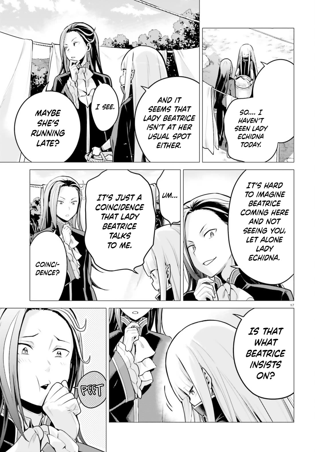 Re:Zero Kara Hajimeru Isekai Seikatsu Dai 4-shou - Seiiki to Gouyoku no Majo Chapter 53 page 15 - Chapter 53: The Beginning Of The Sanctuary, And The Beginning Of The Collapse