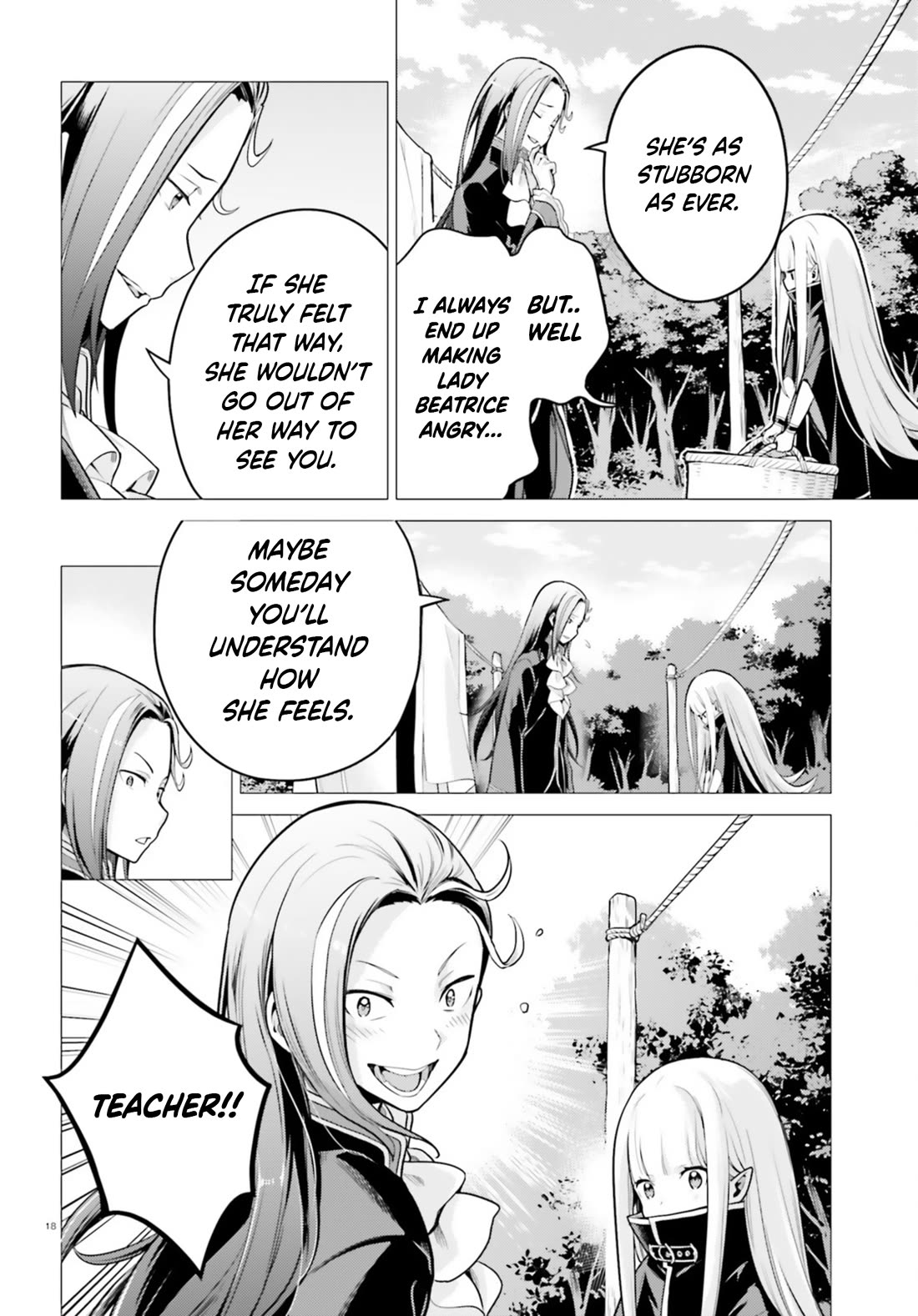 Re:Zero Kara Hajimeru Isekai Seikatsu Dai 4-shou - Seiiki to Gouyoku no Majo Chapter 53 page 16 - Chapter 53: The Beginning Of The Sanctuary, And The Beginning Of The Collapse