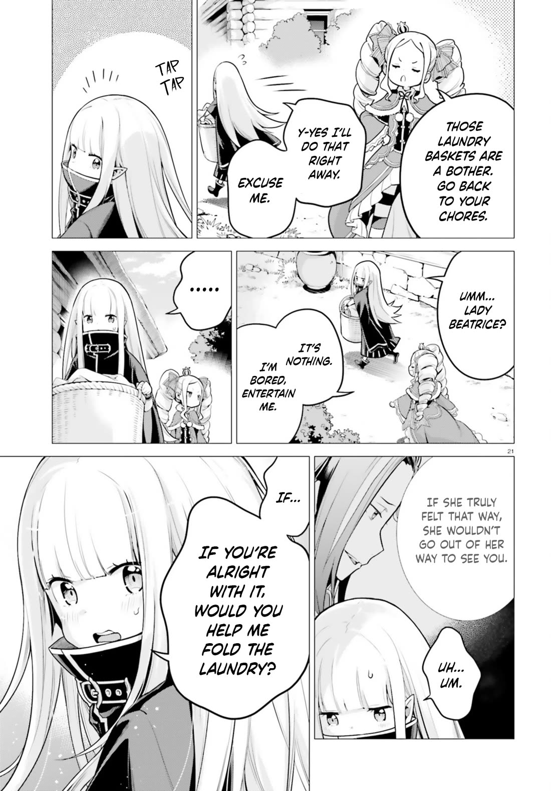 Re:Zero Kara Hajimeru Isekai Seikatsu Dai 4-shou - Seiiki to Gouyoku no Majo Chapter 53 page 19 - Chapter 53: The Beginning Of The Sanctuary, And The Beginning Of The Collapse