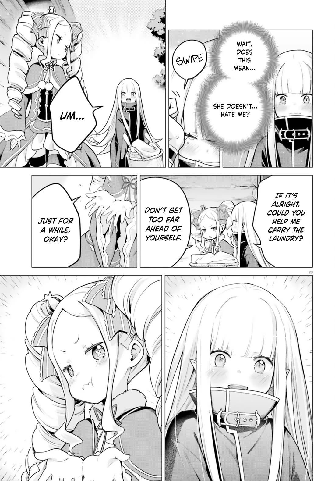 Re:Zero Kara Hajimeru Isekai Seikatsu Dai 4-shou - Seiiki to Gouyoku no Majo Chapter 53 page 21 - Chapter 53: The Beginning Of The Sanctuary, And The Beginning Of The Collapse