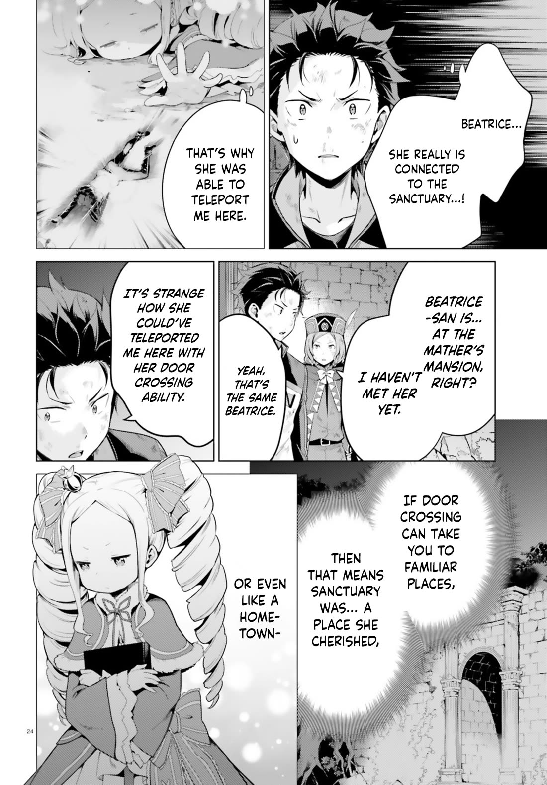 Re:Zero Kara Hajimeru Isekai Seikatsu Dai 4-shou - Seiiki to Gouyoku no Majo Chapter 53 page 22 - Chapter 53: The Beginning Of The Sanctuary, And The Beginning Of The Collapse