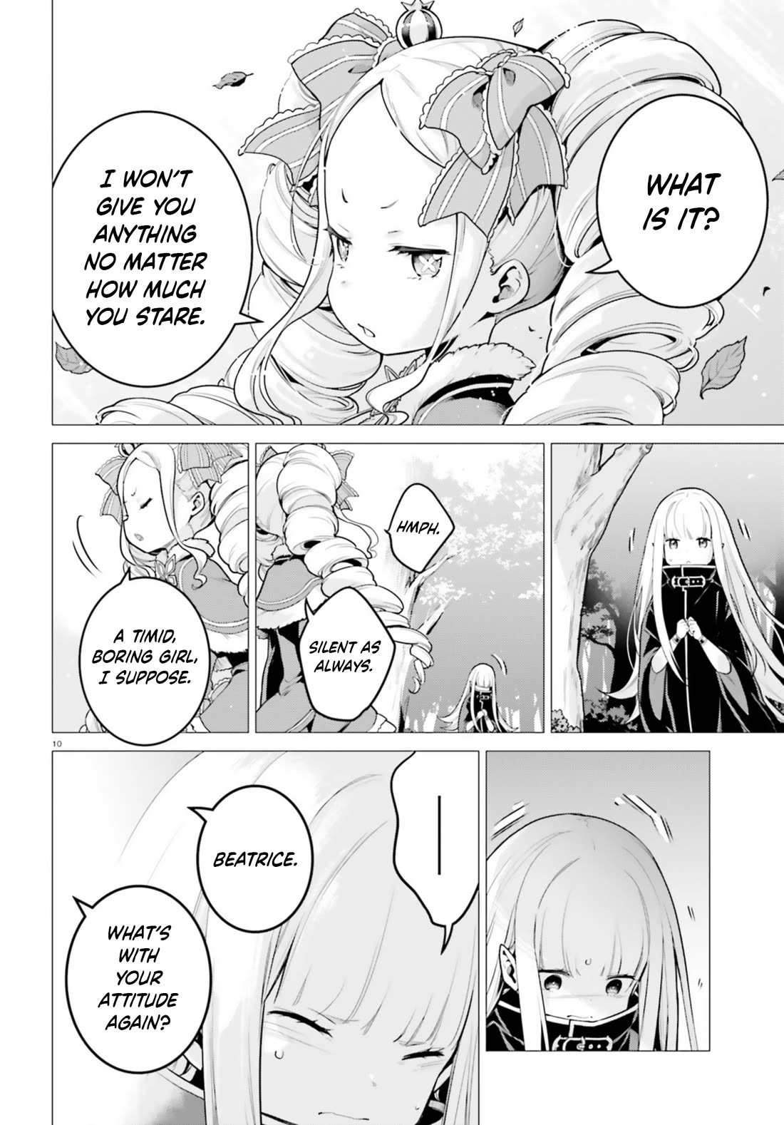 Re:Zero Kara Hajimeru Isekai Seikatsu Dai 4-shou - Seiiki to Gouyoku no Majo Chapter 53 page 8 - Chapter 53: The Beginning Of The Sanctuary, And The Beginning Of The Collapse