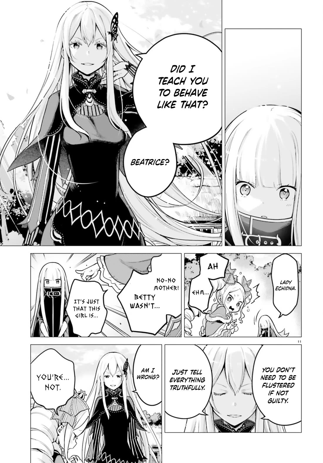 Re:Zero Kara Hajimeru Isekai Seikatsu Dai 4-shou - Seiiki to Gouyoku no Majo Chapter 53 page 9 - Chapter 53: The Beginning Of The Sanctuary, And The Beginning Of The Collapse