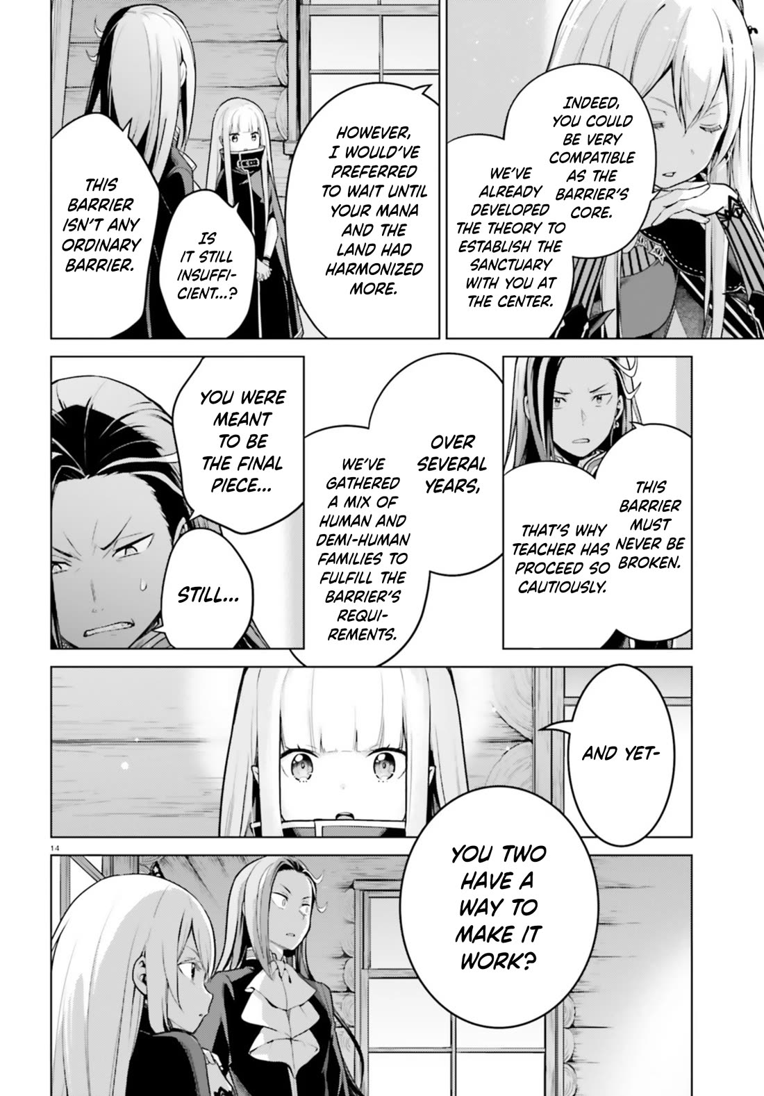 Re:Zero Kara Hajimeru Isekai Seikatsu Dai 4-shou - Seiiki to Gouyoku no Majo Chapter 54 page 14 - Chapter 54: My Life's Meaning