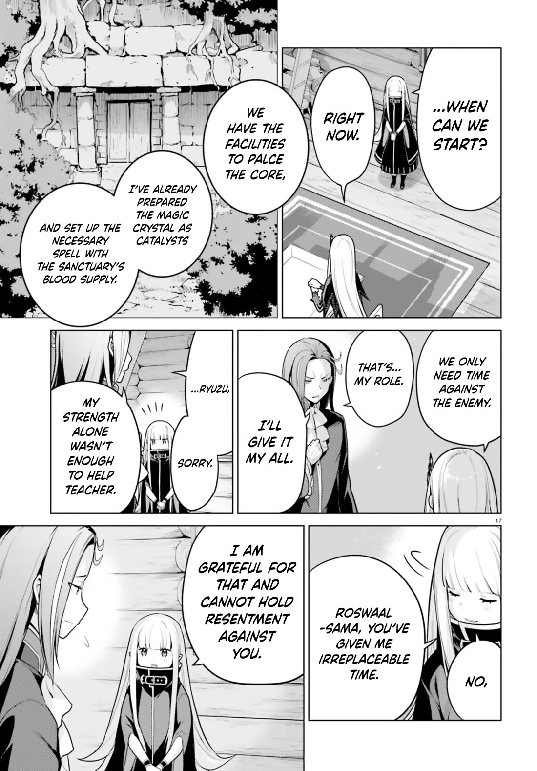 Re:Zero Kara Hajimeru Isekai Seikatsu Dai 4-shou - Seiiki to Gouyoku no Majo Chapter 54 page 17 - Chapter 54: My Life's Meaning