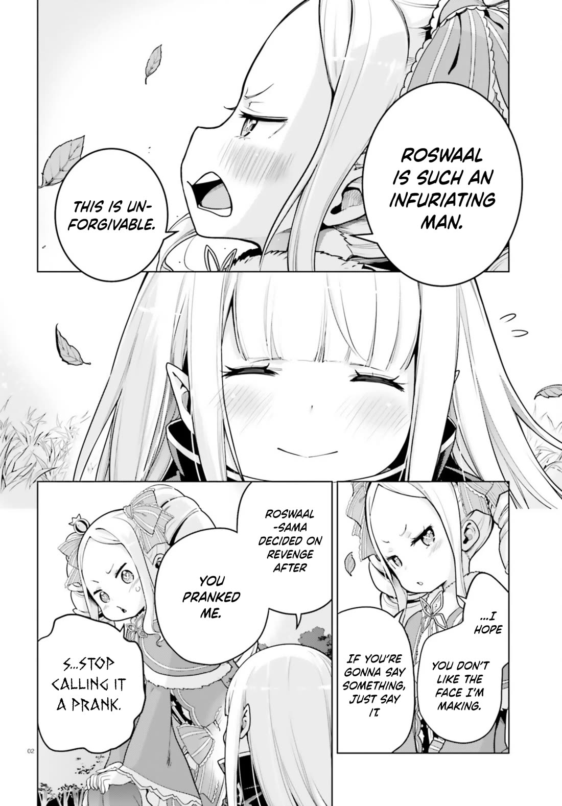 Re:Zero Kara Hajimeru Isekai Seikatsu Dai 4-shou - Seiiki to Gouyoku no Majo Chapter 54 page 2 - Chapter 54: My Life's Meaning