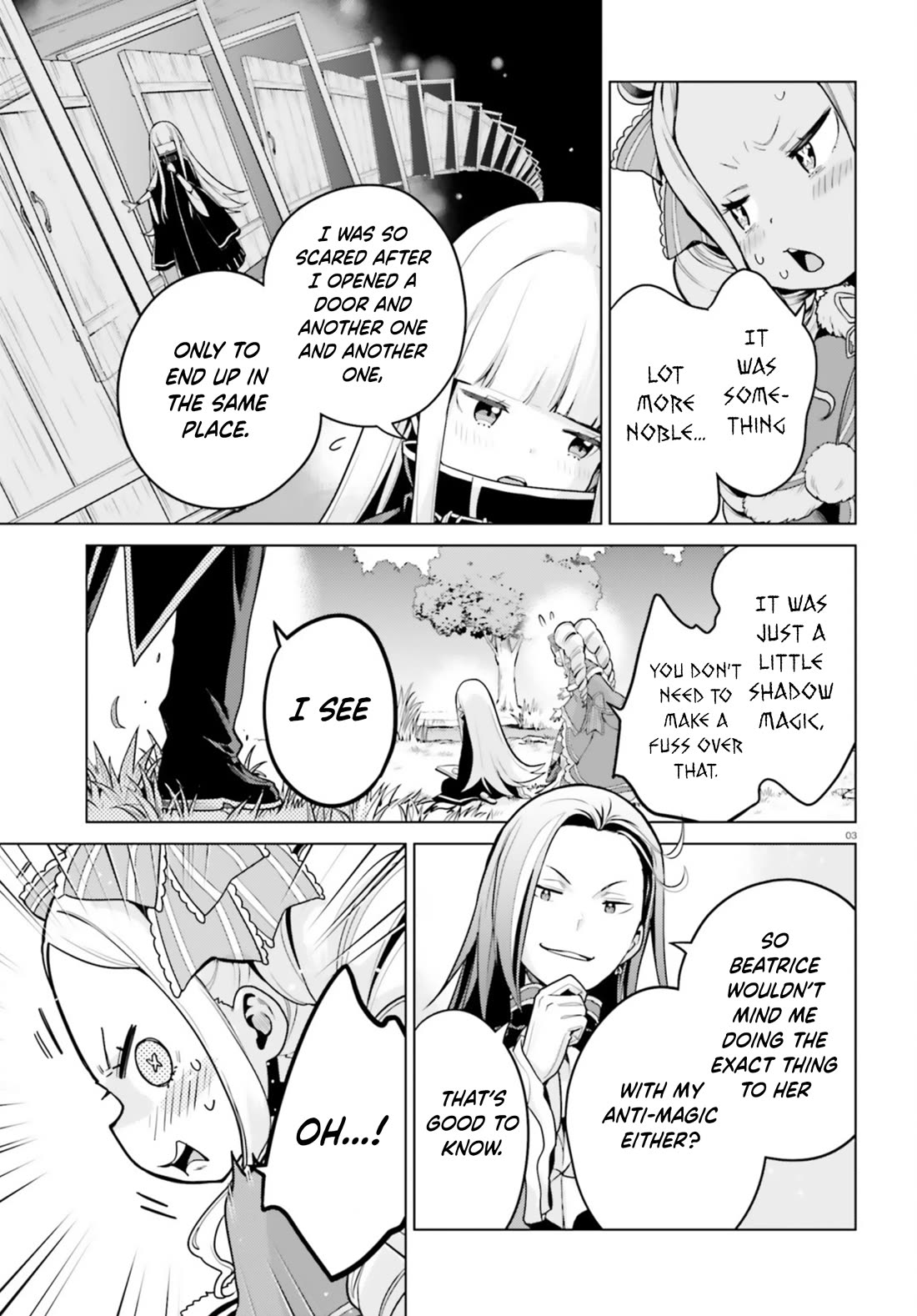 Re:Zero Kara Hajimeru Isekai Seikatsu Dai 4-shou - Seiiki to Gouyoku no Majo Chapter 54 page 3 - Chapter 54: My Life's Meaning