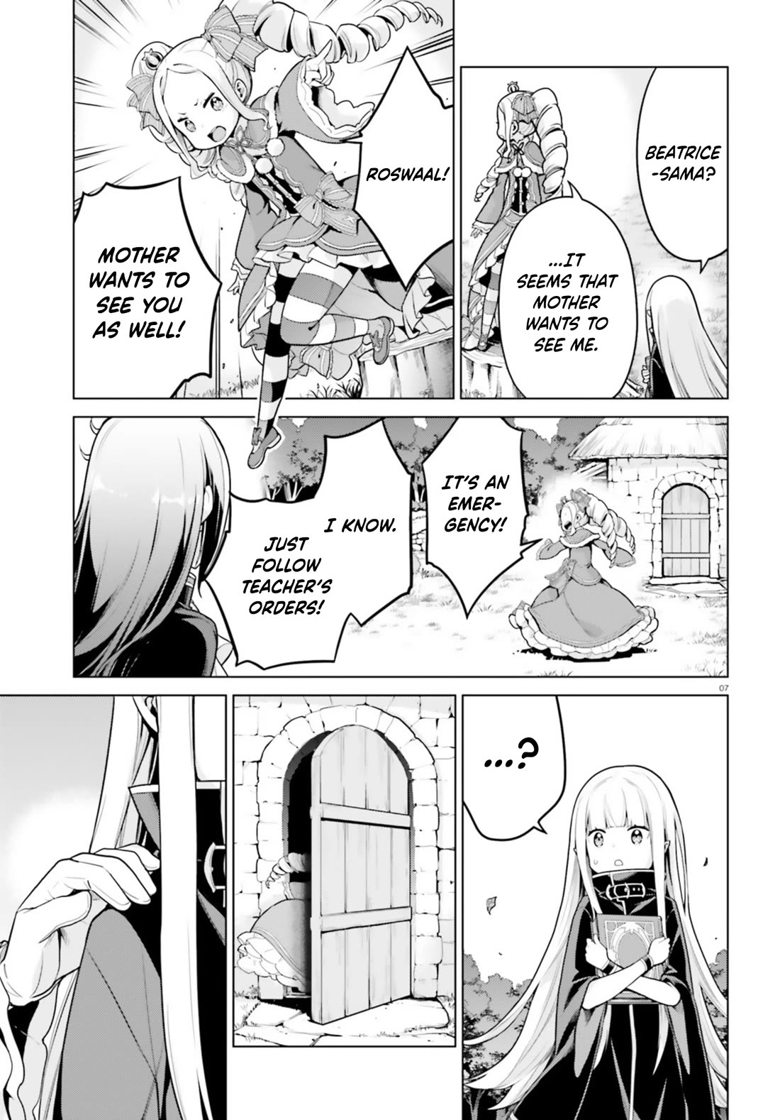 Re:Zero Kara Hajimeru Isekai Seikatsu Dai 4-shou - Seiiki to Gouyoku no Majo Chapter 54 page 7 - Chapter 54: My Life's Meaning
