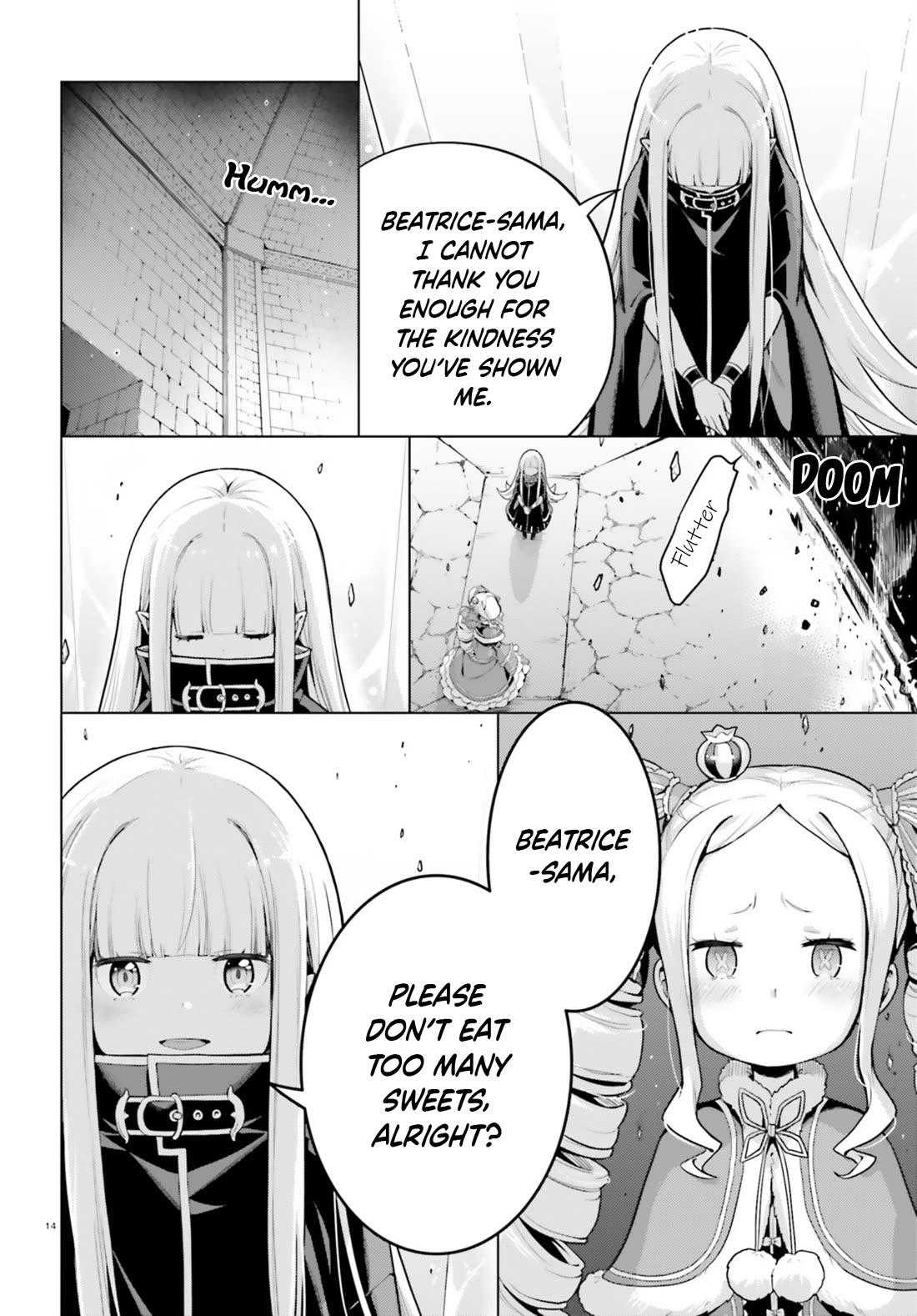 Re:Zero Kara Hajimeru Isekai Seikatsu Dai 4-shou - Seiiki to Gouyoku no Majo Chapter 56 page 14 - Chapter 56: Goodbye Betty