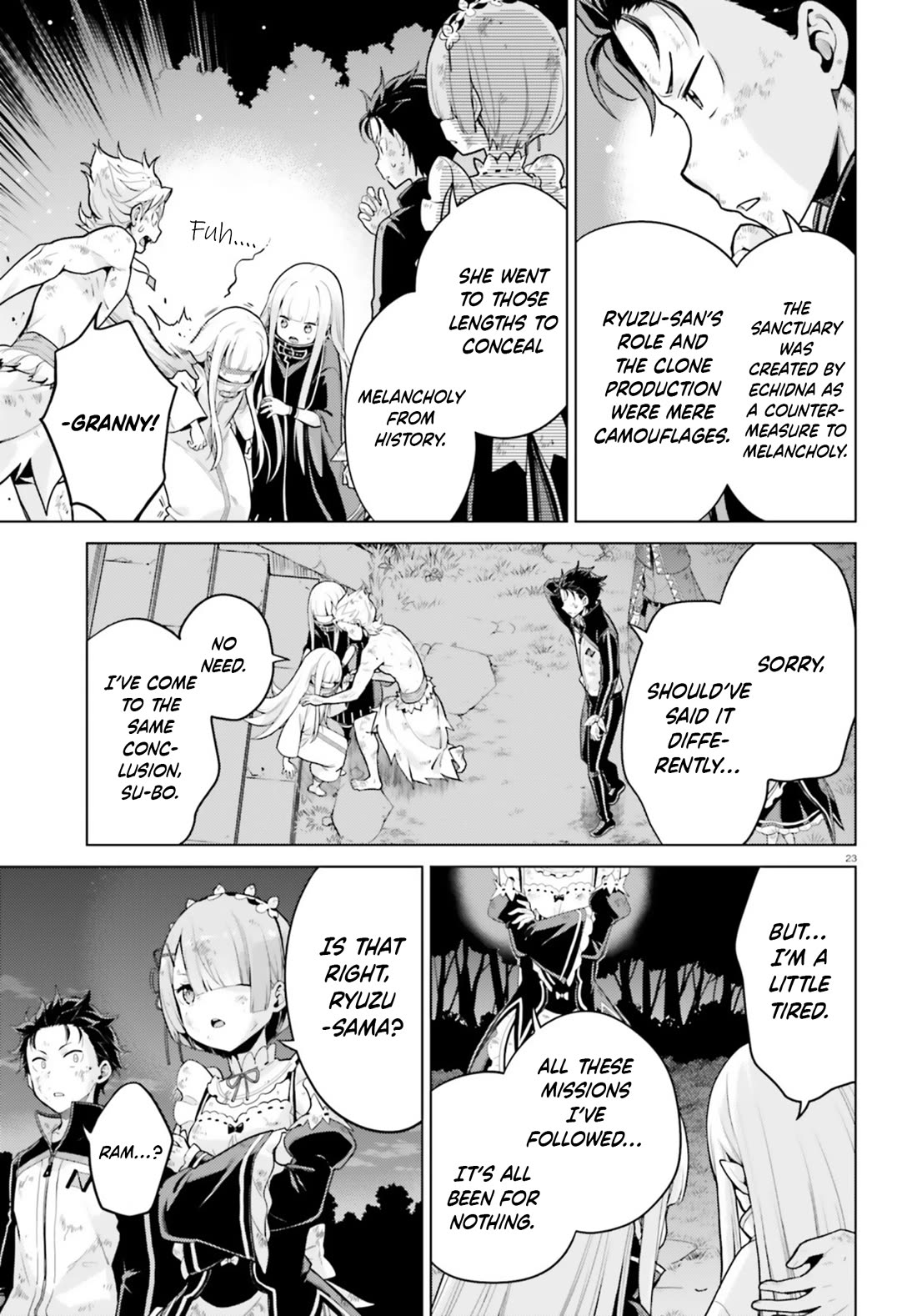 Re:Zero Kara Hajimeru Isekai Seikatsu Dai 4-shou - Seiiki to Gouyoku no Majo Chapter 56 page 23 - Chapter 56: Goodbye Betty
