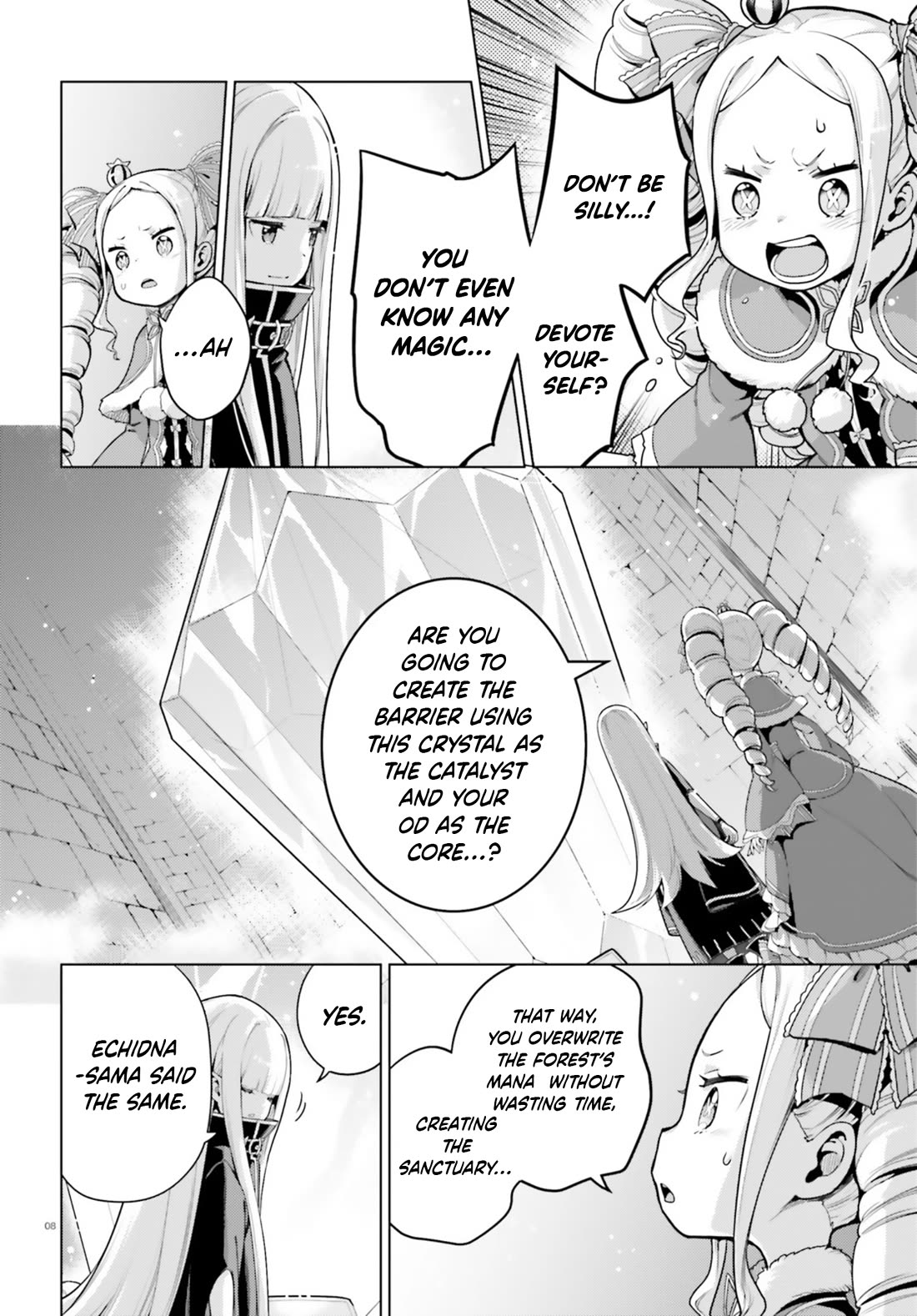 Re:Zero Kara Hajimeru Isekai Seikatsu Dai 4-shou - Seiiki to Gouyoku no Majo Chapter 56 page 8 - Chapter 56: Goodbye Betty