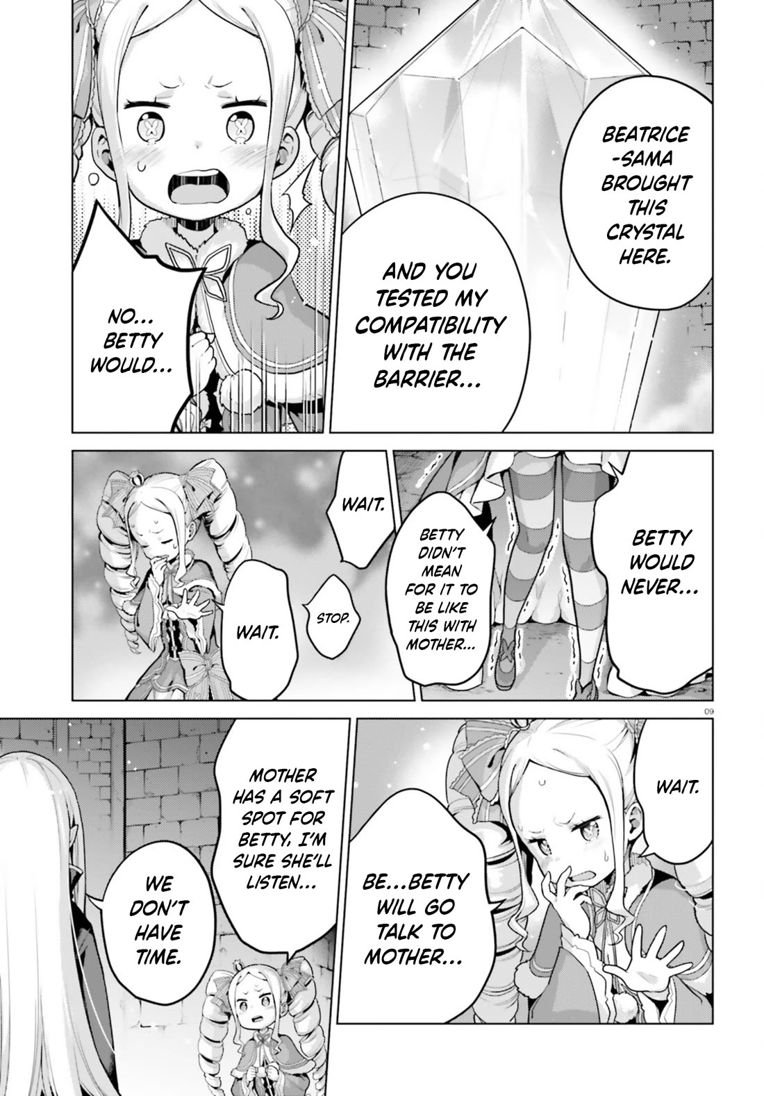 Re:Zero Kara Hajimeru Isekai Seikatsu Dai 4-shou - Seiiki to Gouyoku no Majo Chapter 56 page 9 - Chapter 56: Goodbye Betty