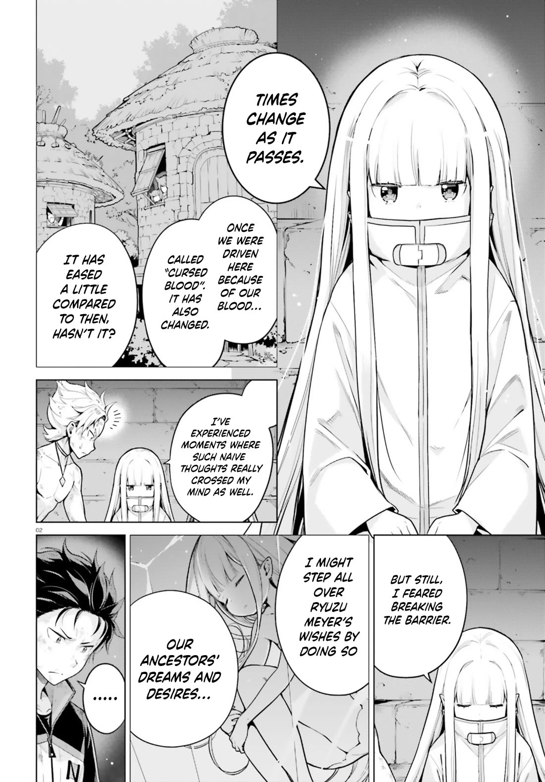 Re:Zero Kara Hajimeru Isekai Seikatsu Dai 4-shou - Seiiki to Gouyoku no Majo Chapter 57 page 2 - Chapter 57: Regulus Corneas