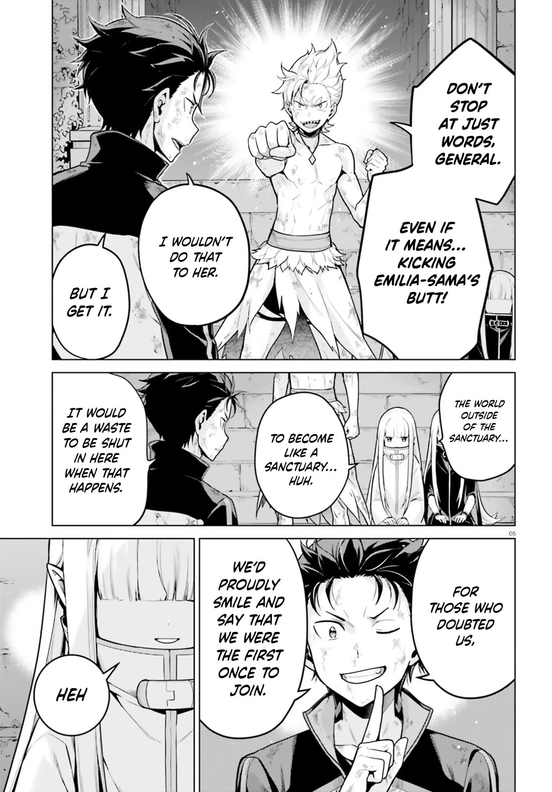 Re:Zero Kara Hajimeru Isekai Seikatsu Dai 4-shou - Seiiki to Gouyoku no Majo Chapter 57 page 5 - Chapter 57: Regulus Corneas