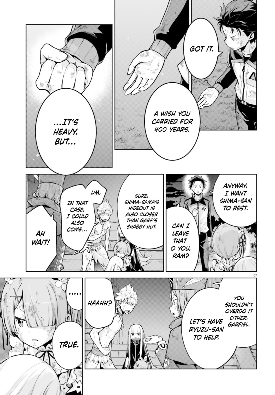 Re:Zero Kara Hajimeru Isekai Seikatsu Dai 4-shou - Seiiki to Gouyoku no Majo Chapter 57 page 7 - Chapter 57: Regulus Corneas