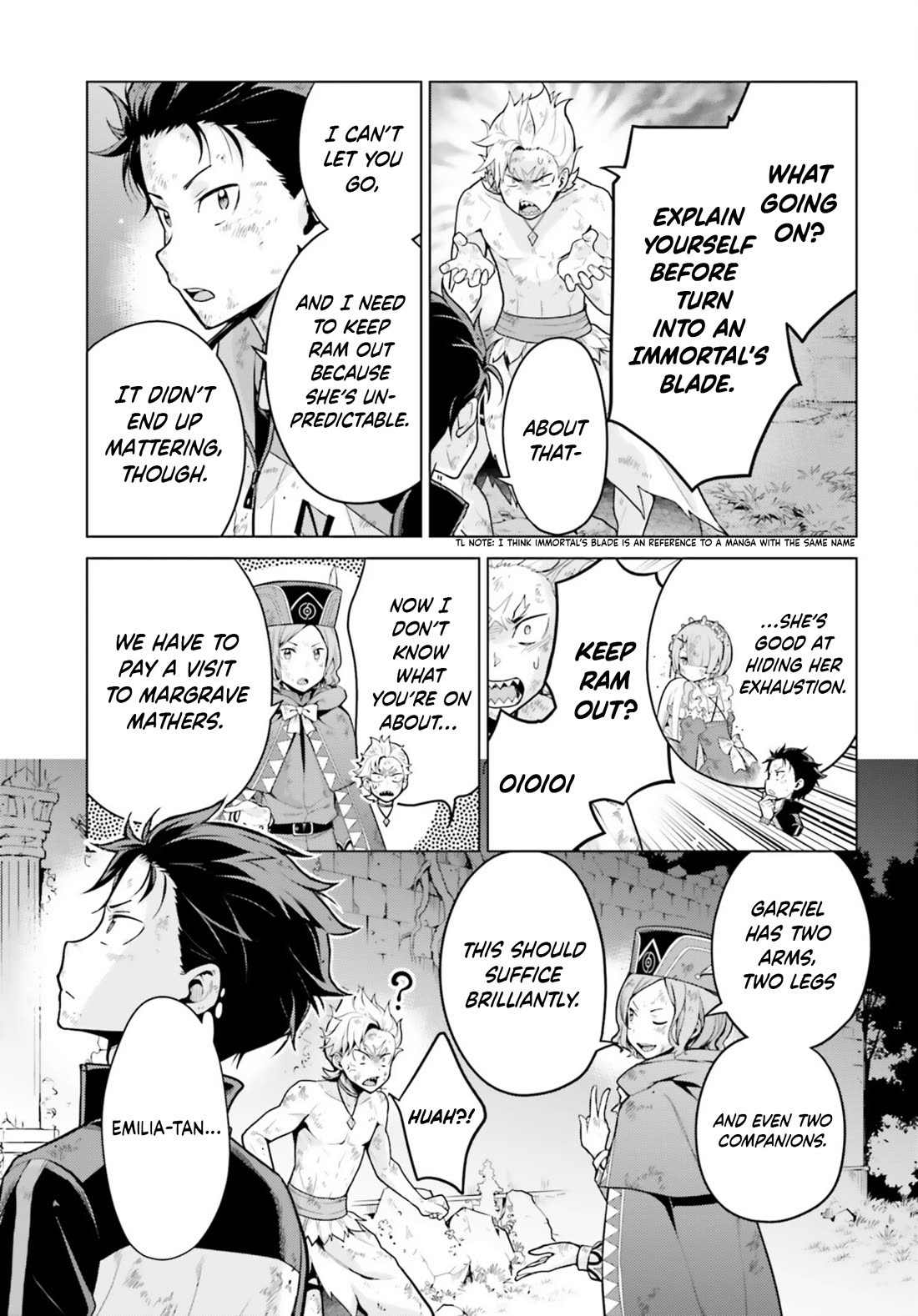 Re:Zero Kara Hajimeru Isekai Seikatsu Dai 4-shou - Seiiki to Gouyoku no Majo Chapter 57 page 9 - Chapter 57: Regulus Corneas