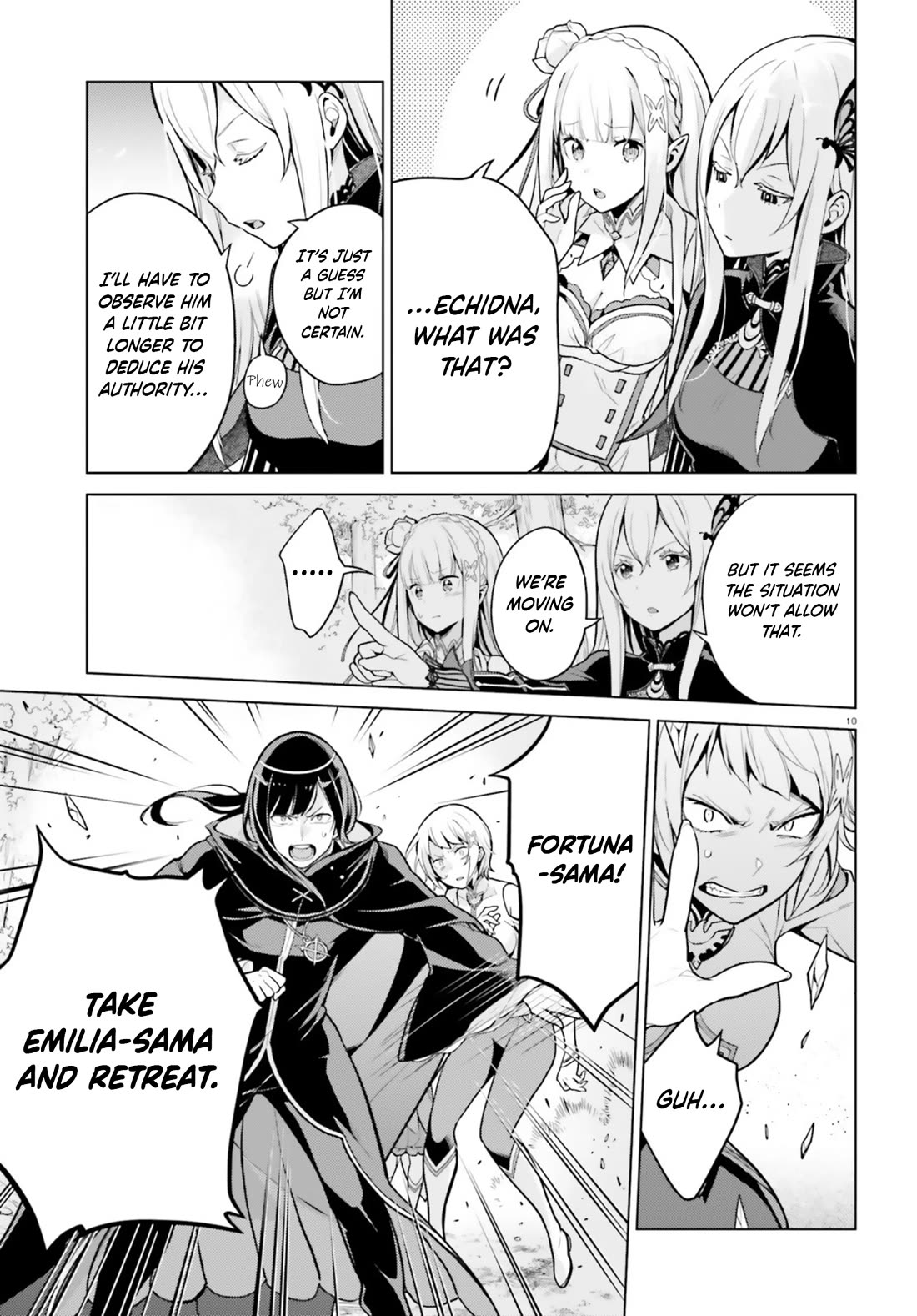 Re:Zero Kara Hajimeru Isekai Seikatsu Dai 4-shou - Seiiki to Gouyoku no Majo Chapter 58 page 10 - Chapter 58: Spitting Blood For The Sake Of Love