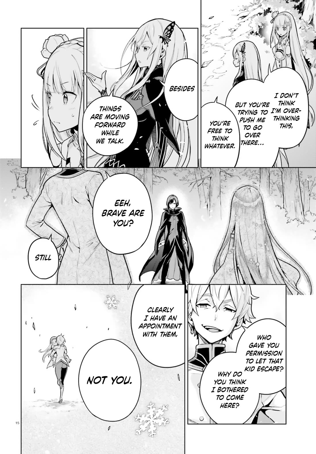 Re:Zero Kara Hajimeru Isekai Seikatsu Dai 4-shou - Seiiki to Gouyoku no Majo Chapter 58 page 15 - Chapter 58: Spitting Blood For The Sake Of Love