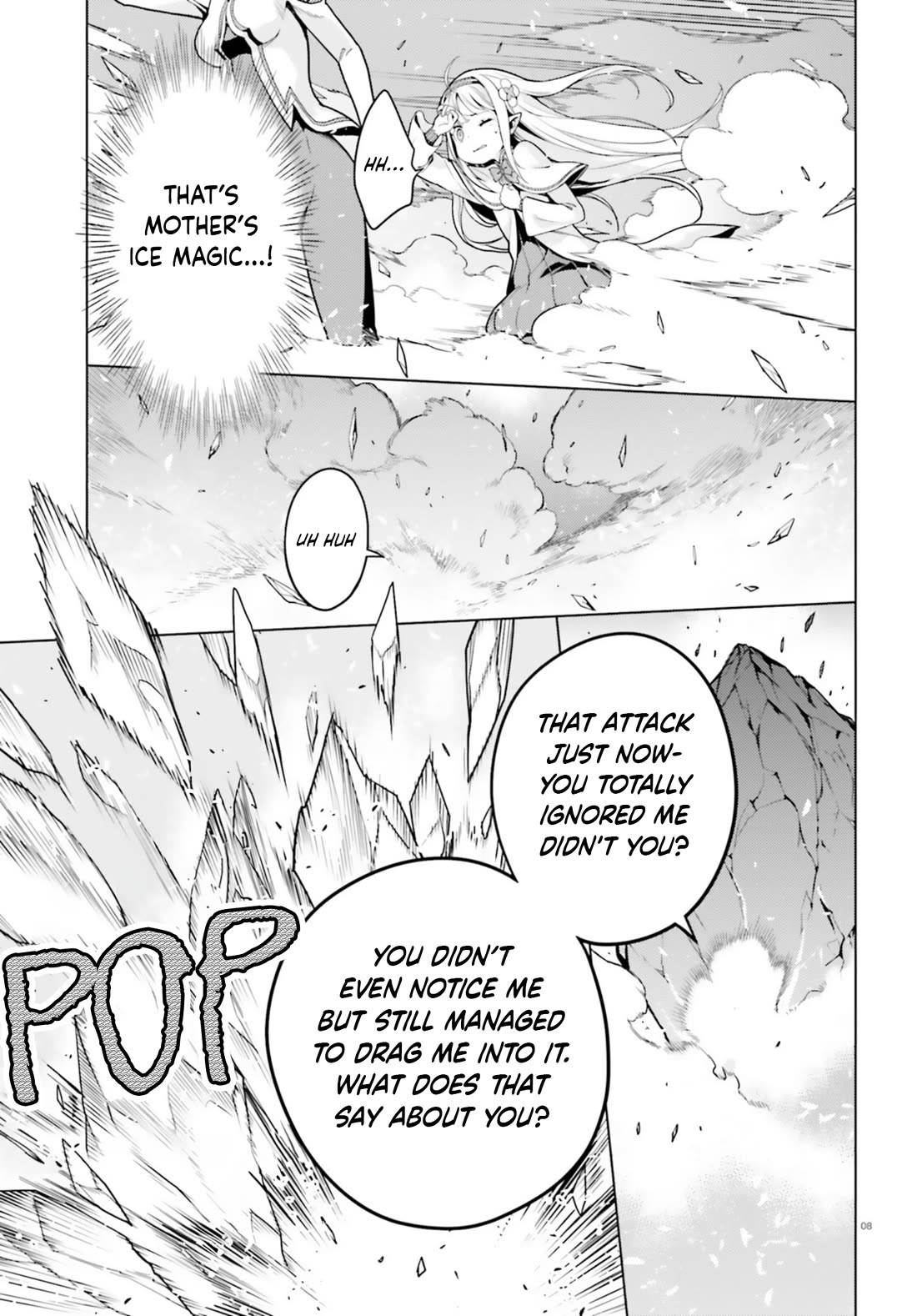 Re:Zero Kara Hajimeru Isekai Seikatsu Dai 4-shou - Seiiki to Gouyoku no Majo Chapter 58 page 8 - Chapter 58: Spitting Blood For The Sake Of Love