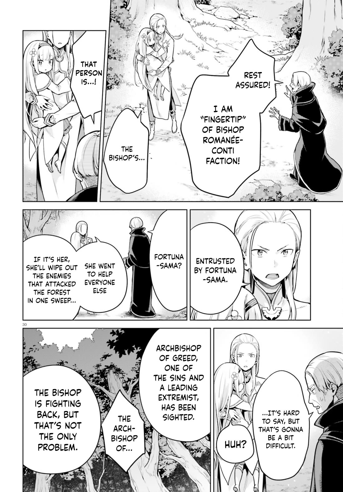 Re:Zero Kara Hajimeru Isekai Seikatsu Dai 4-shou - Seiiki to Gouyoku no Majo Chapter 59 page 28 - Chapter 59: Back Then, And Even Now, Unchanging Love