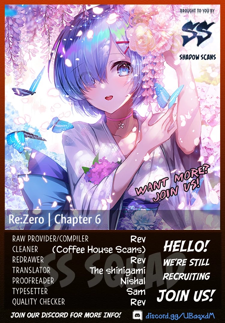 Re:Zero Kara Hajimeru Isekai Seikatsu Dai 4-shou - Seiiki to Gouyoku no Majo Chapter 6 page 1 - Chapter 6