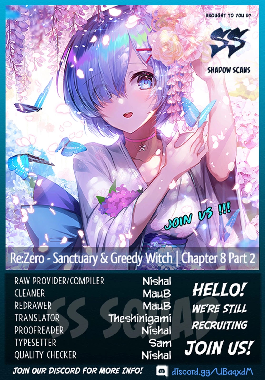 Re:Zero Kara Hajimeru Isekai Seikatsu Dai 4-shou - Seiiki to Gouyoku no Majo Chapter 8.5 page 1 - Chapter 8.5