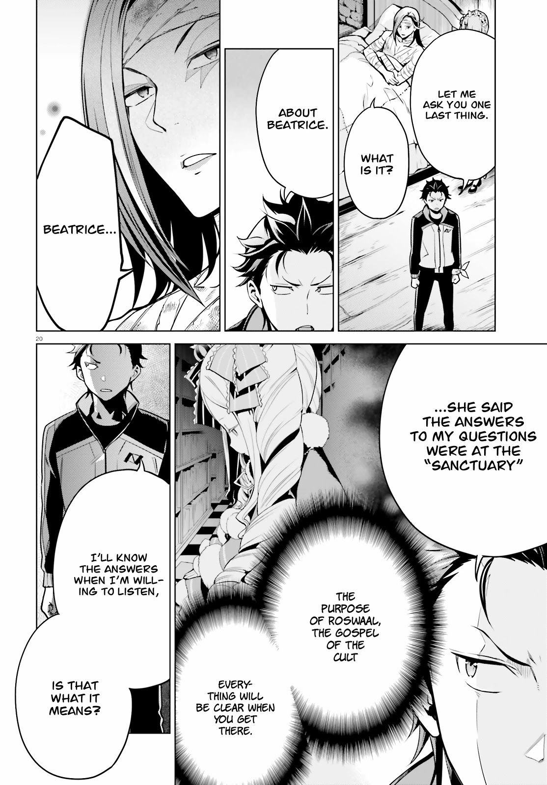 Re:Zero Kara Hajimeru Isekai Seikatsu Dai 4-shou - Seiiki to Gouyoku no Majo Chapter 9 page 21 - Chapter 9: A Pledge Response