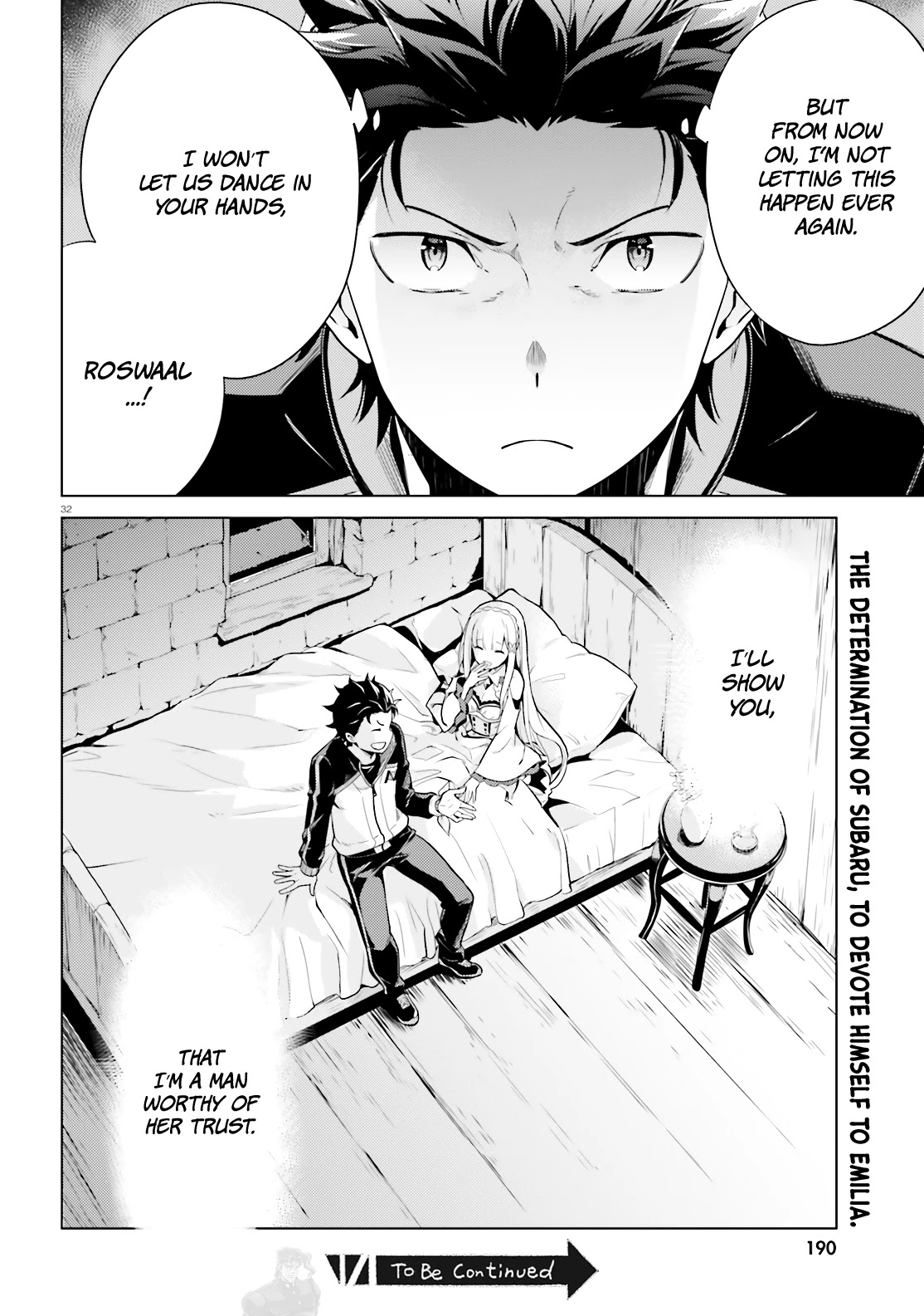 Re:Zero Kara Hajimeru Isekai Seikatsu Dai 4-shou - Seiiki to Gouyoku no Majo Chapter 9 page 33 - Chapter 9: A Pledge Response