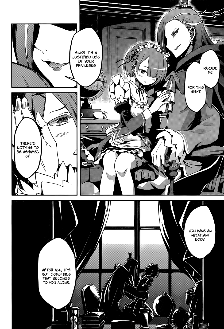 Re:Zero Kara Hajimeru Isekai Seikatsu - Dainishou - Yashiki no Shuukan Hen Chapter 13 page 12 - Chapter 13