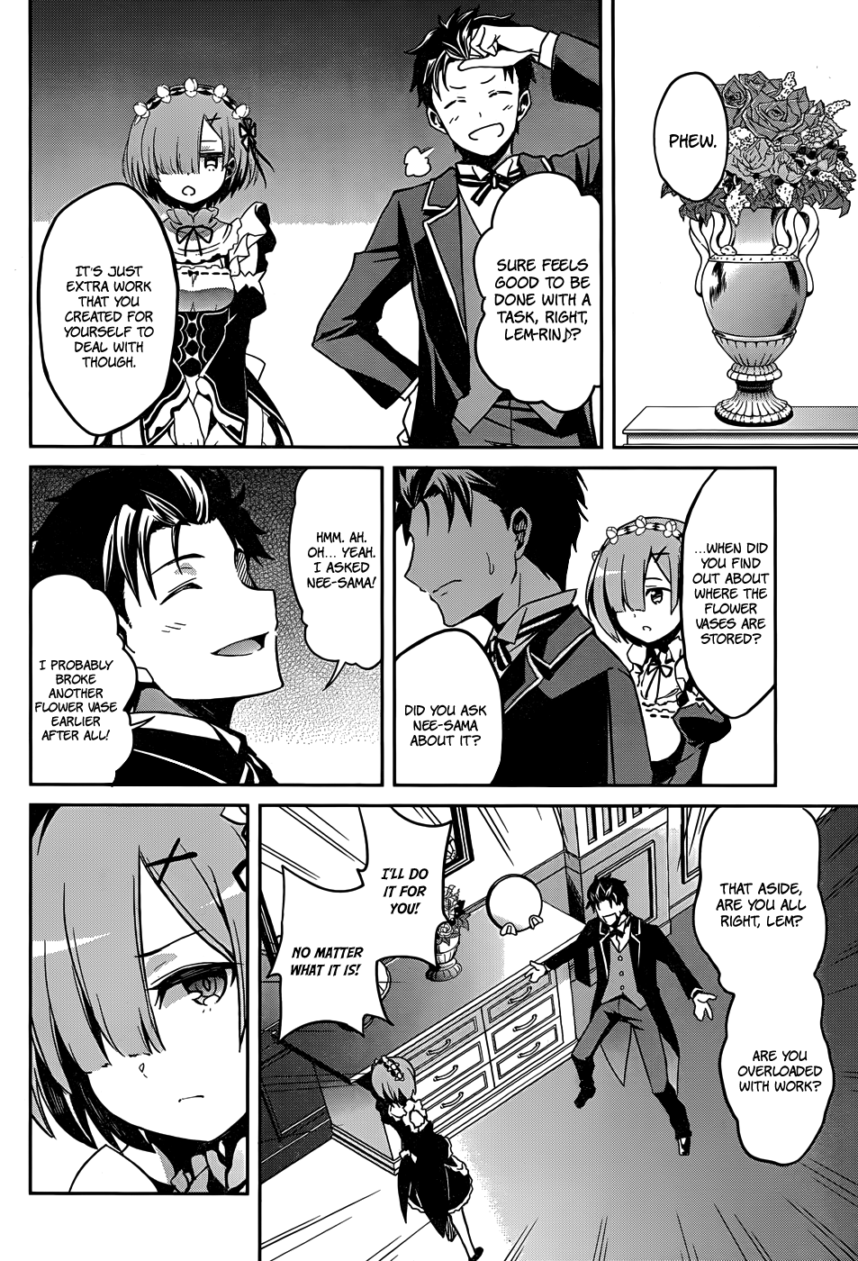 Re:Zero Kara Hajimeru Isekai Seikatsu - Dainishou - Yashiki no Shuukan Hen Chapter 13 page 18 - Chapter 13