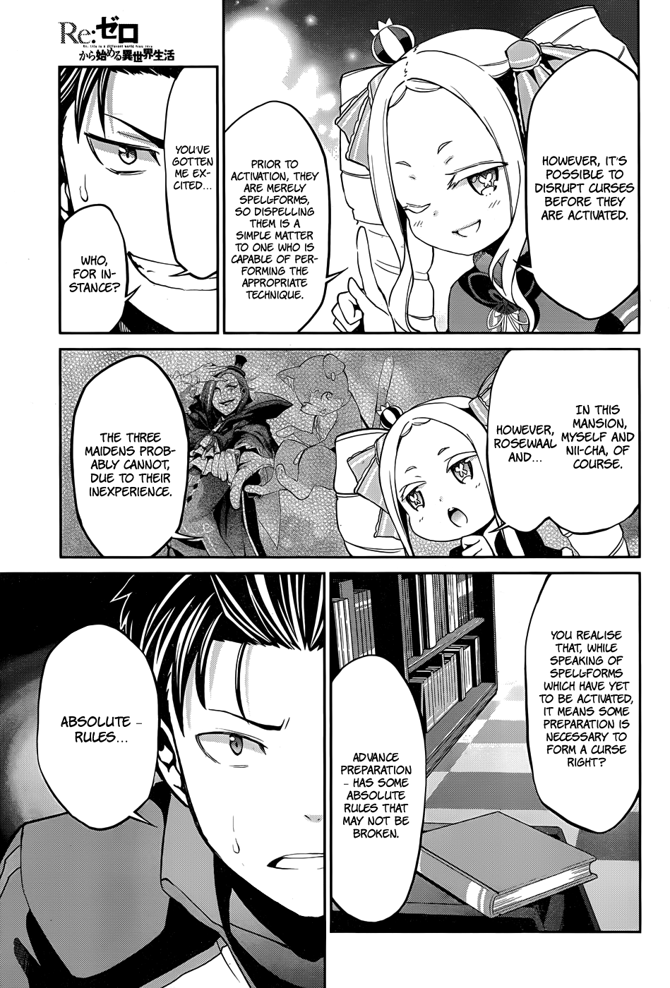 Re:Zero Kara Hajimeru Isekai Seikatsu - Dainishou - Yashiki no Shuukan Hen Chapter 14 page 13 - Chapter 14