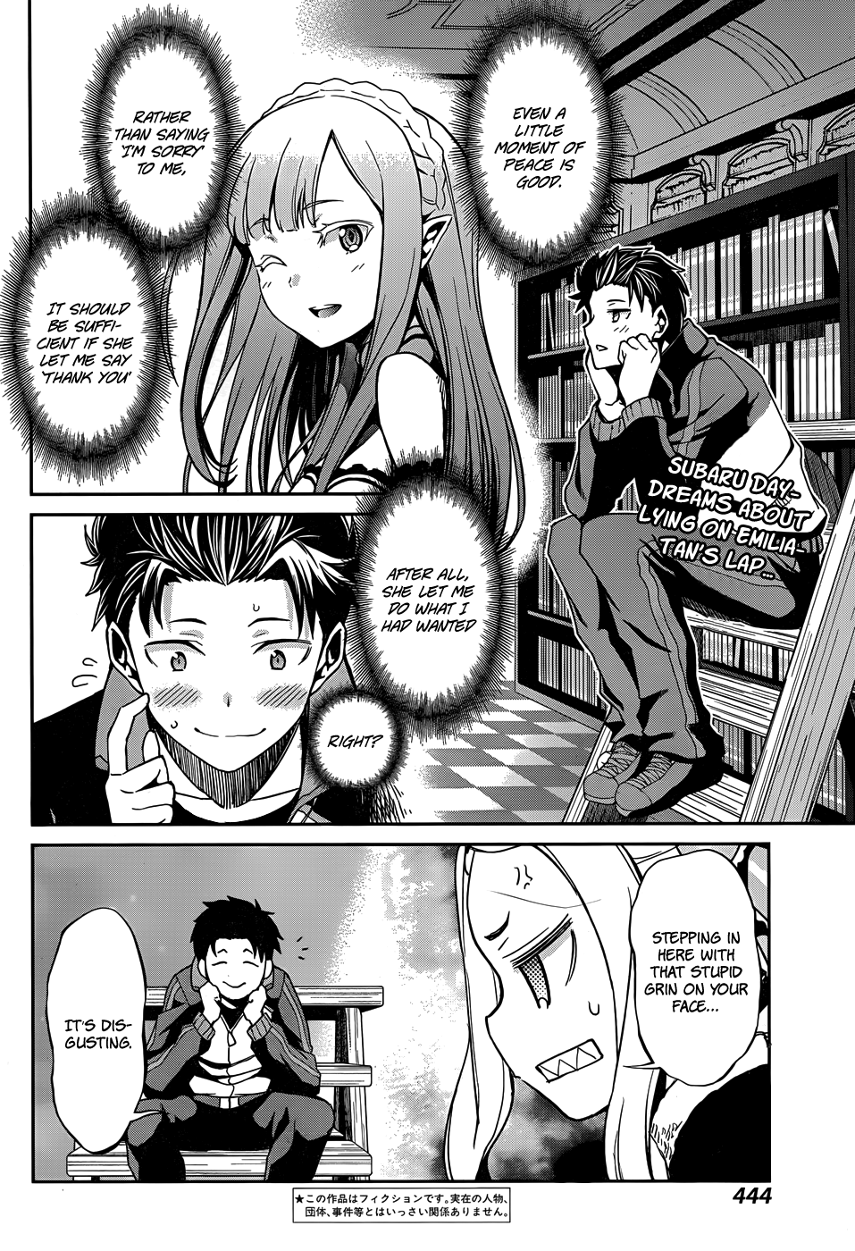 Re:Zero Kara Hajimeru Isekai Seikatsu - Dainishou - Yashiki no Shuukan Hen Chapter 14 page 4 - Chapter 14