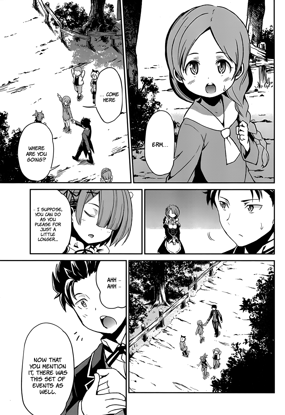 Re:Zero Kara Hajimeru Isekai Seikatsu - Dainishou - Yashiki no Shuukan Hen Chapter 15 page 27 - Chapter 15