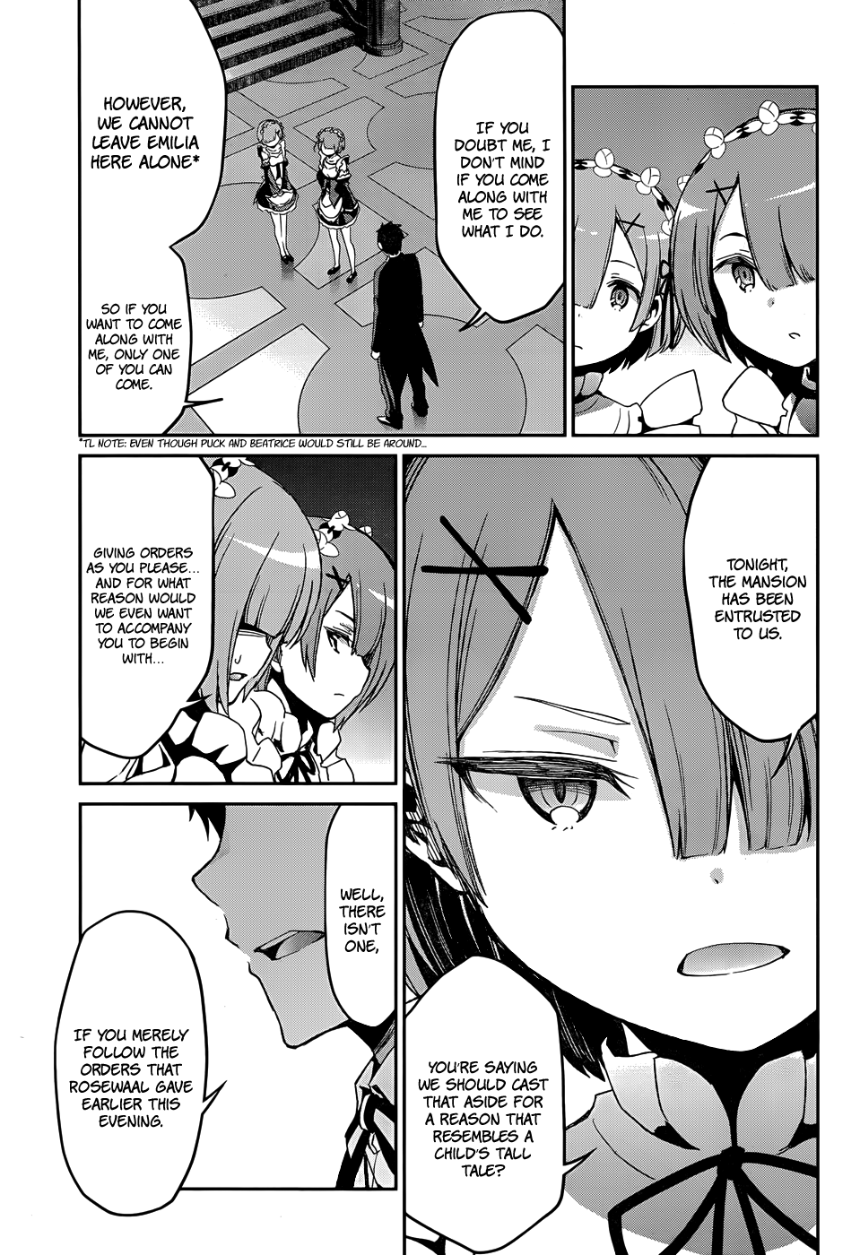 Re:Zero Kara Hajimeru Isekai Seikatsu - Dainishou - Yashiki no Shuukan Hen Chapter 16 page 16 - Chapter 16