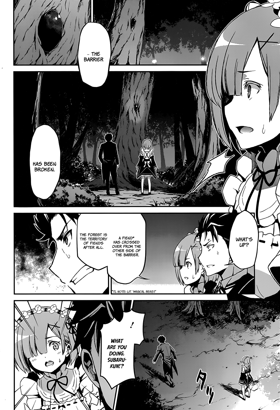 Re:Zero Kara Hajimeru Isekai Seikatsu - Dainishou - Yashiki no Shuukan Hen Chapter 16 page 25 - Chapter 16