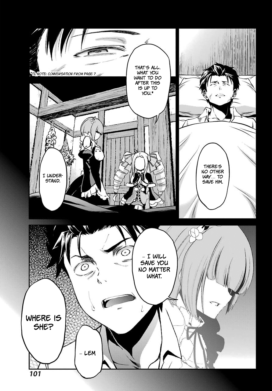 Re:Zero Kara Hajimeru Isekai Seikatsu - Dainishou - Yashiki no Shuukan Hen Chapter 17 page 21 - Chapter 17