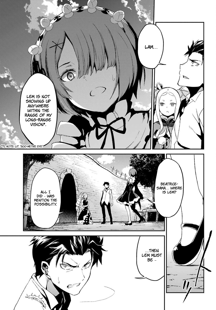Re:Zero Kara Hajimeru Isekai Seikatsu - Dainishou - Yashiki no Shuukan Hen Chapter 17 page 23 - Chapter 17