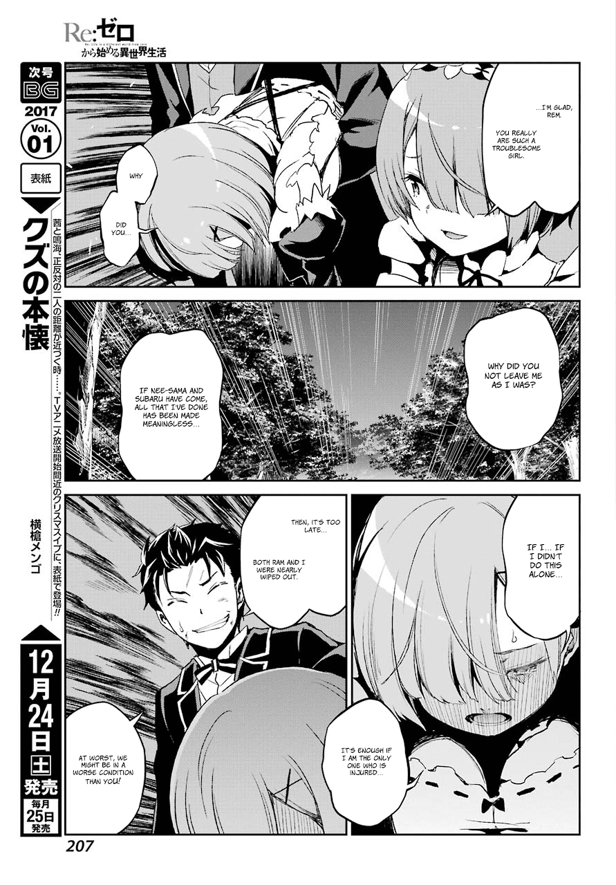 Re:Zero Kara Hajimeru Isekai Seikatsu - Dainishou - Yashiki no Shuukan Hen Chapter 19 page 28 - Chapter 19