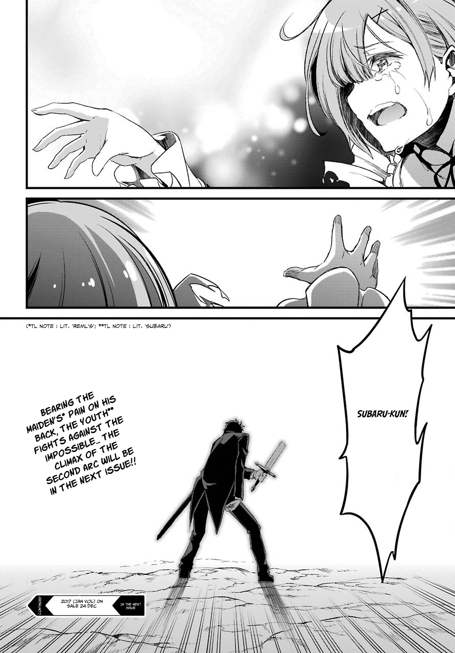 Re:Zero Kara Hajimeru Isekai Seikatsu - Dainishou - Yashiki no Shuukan Hen Chapter 19 page 35 - Chapter 19