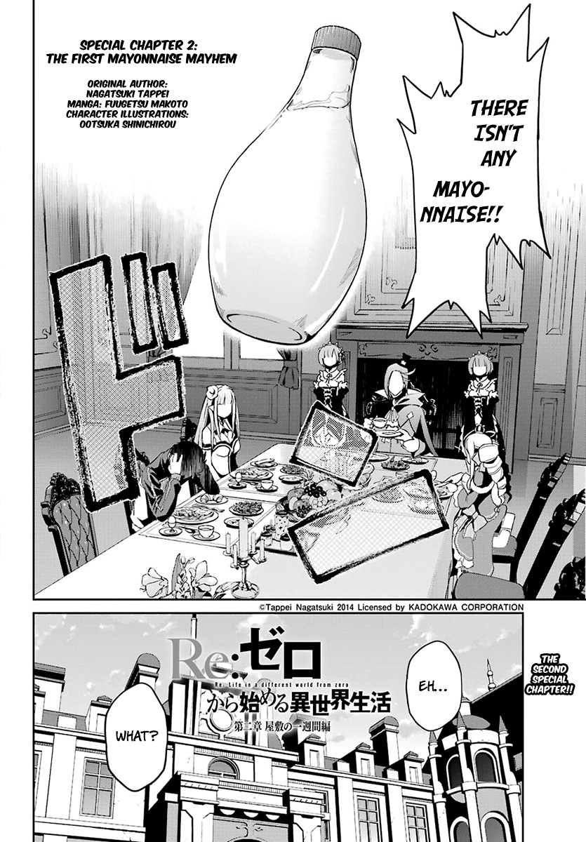 Re:Zero Kara Hajimeru Isekai Seikatsu - Dainishou - Yashiki no Shuukan Hen Chapter 20.5 page 3 - Chapter 20.5