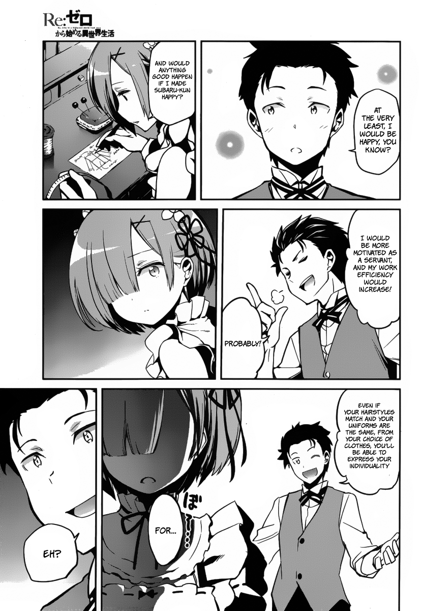 Re:Zero Kara Hajimeru Isekai Seikatsu - Dainishou - Yashiki no Shuukan Hen Chapter 3 page 11 - Chapter 3