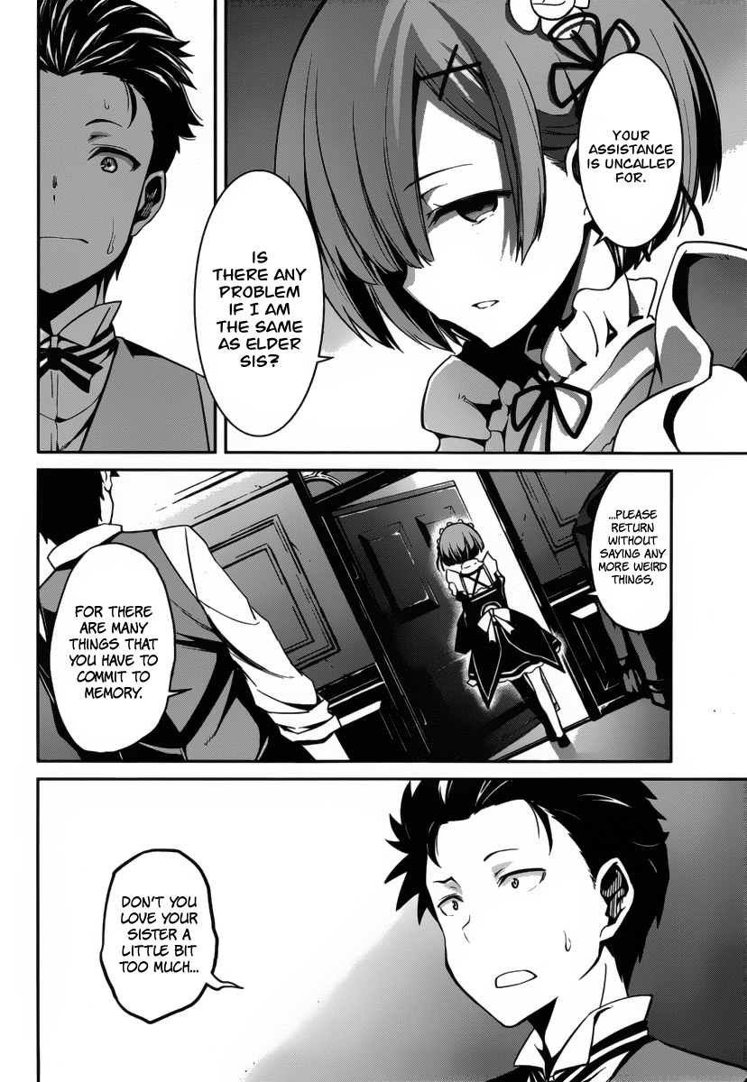 Re:Zero Kara Hajimeru Isekai Seikatsu - Dainishou - Yashiki no Shuukan Hen Chapter 3 page 12 - Chapter 3