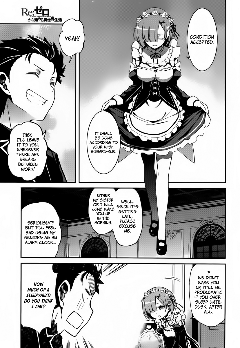 Re:Zero Kara Hajimeru Isekai Seikatsu - Dainishou - Yashiki no Shuukan Hen Chapter 3 page 27 - Chapter 3